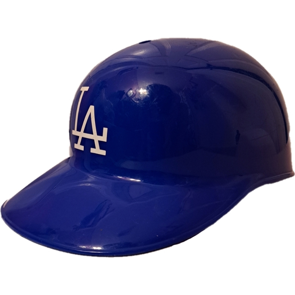 Vintage 1969 MLB Los Angeles LA Dodgers Plastic Kids Blue Baseball Cap